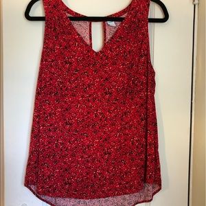 LAST CALL Old Navy Red Cotton shirt Size L